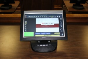 Easy to Use One-Touch AV Panel